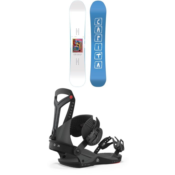 CAPiTA - Aeronaut Snowboard + Union Falcor Snowboard Bindings 2024