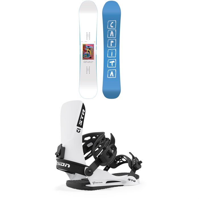 CAPiTA - Aeronaut Snowboard + Union STR Snowboard Bindings 2024