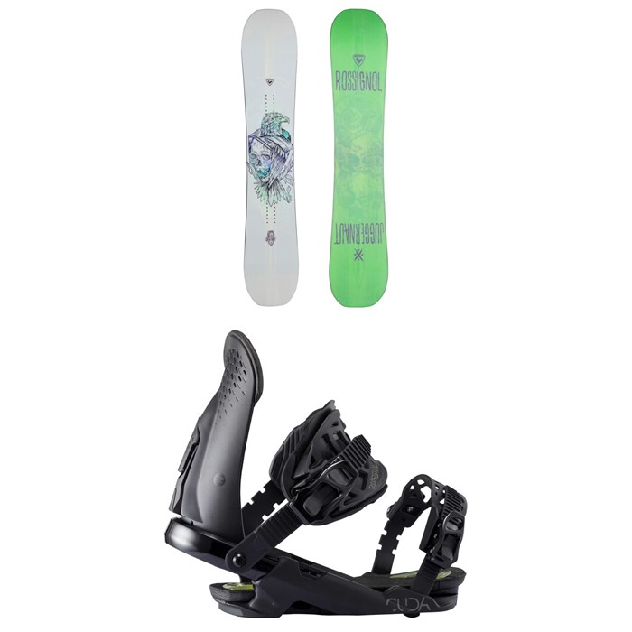 Rossignol - Juggernaut Snowboard 2023 + Cuda Snowboard Bindings 2020