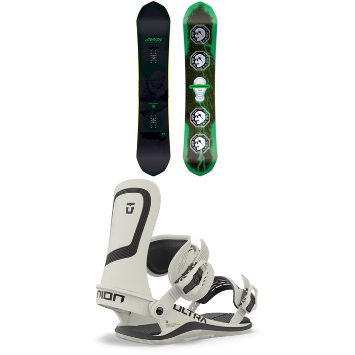 CAPiTA - Ultrafear Camber Snowboard + Union Ultra Snowboard Bindings 2024