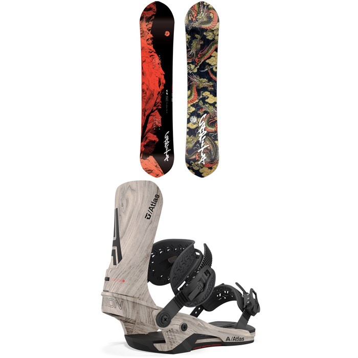 CAPiTA - Kazu Kokubo Pro Snowboard + Union Atlas Snowboard Bindings 2024