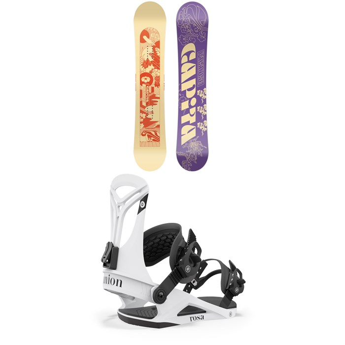CAPiTA - CAPiTA Paradise Snowboard + Union Rosa Snowboard Bindings - Women's 2024
