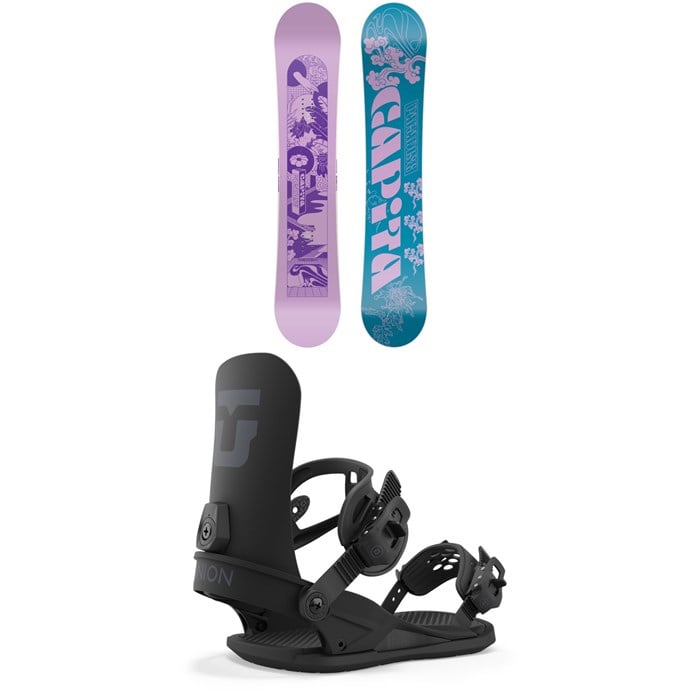 CAPiTA - Paradise Snowboard + Union Legacy Snowboard Bindings - Women's 2024