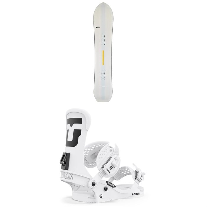 United Shapes - Horizon Snowboard + Union Force Classic Snowboard Bindings 2025