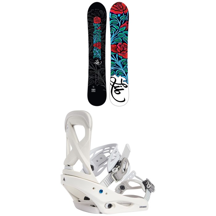 Lib Tech - Dynamiss C3 Snowboard + Burton Scribe Snowboard Bindings - Women's 2023