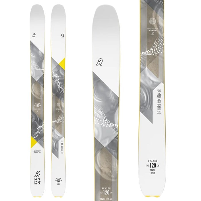 WNDR Alpine - Reason 120 Reverse Camber Skis 2024