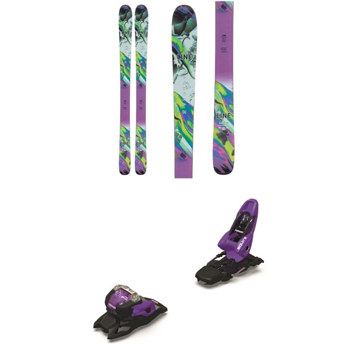 Line Skis - Pandora 94 Skis - Women's + Marker Squire 11 Ski Bindings 2024