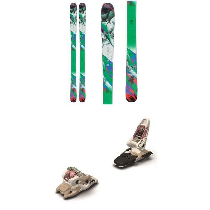 Line Skis - Pandora 84 Skis - Women's + Marker Squire 11 Ski Bindings 2024