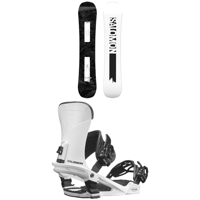 Salomon - Craft Snowboard + Trigger Snowboard Bindings 2024