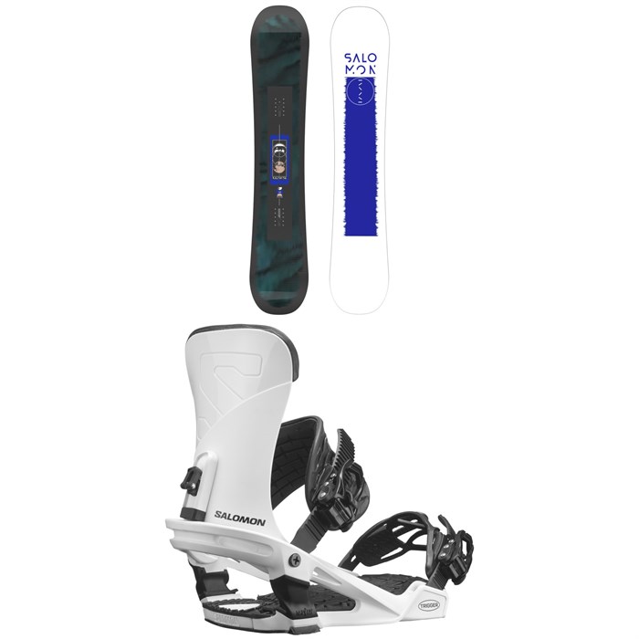 Salomon - Pulse Snowboard + Trigger Snowboard Bindings 2024