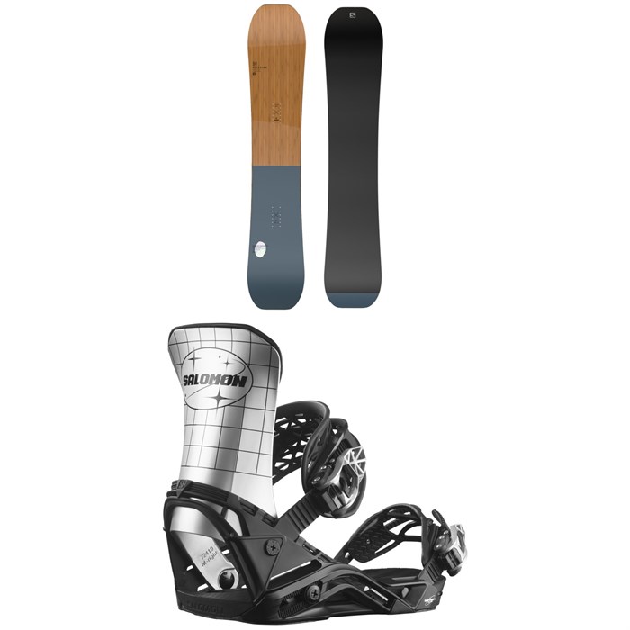 Salomon - Salomon HPS - Louif Paradis Snowboard + District Pro Team Snowboard Bindings 2024