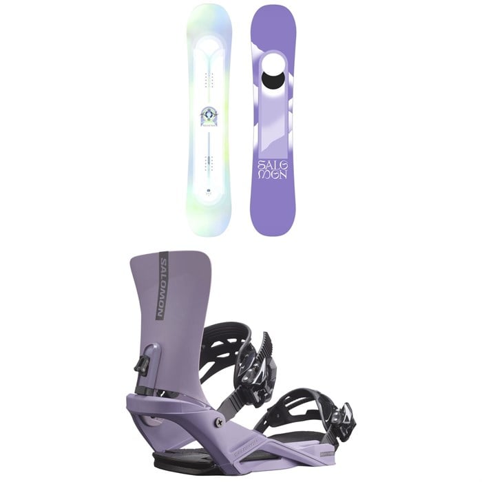 Salomon - Lotus Snowboard + Rhythm Snowboard Bindings - Women's 2024