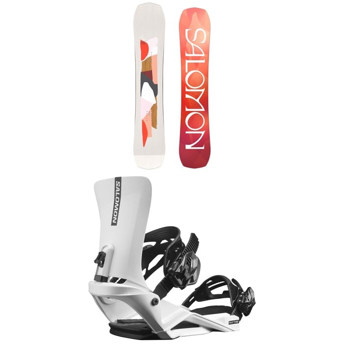 Salomon - Rumble Fish Snowboard + Rhythm Snowboard Bindings - Women's 2024