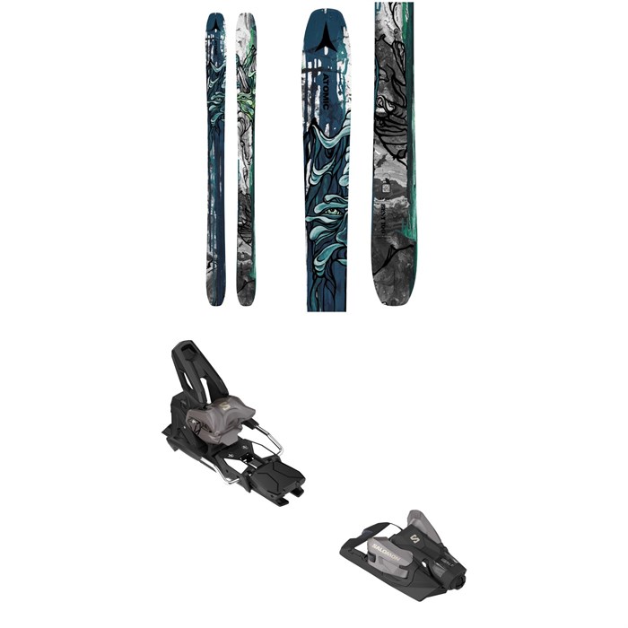 Atomic - Bent 100 Skis + Salomon Strive 14 GW Ski Bindings 2024