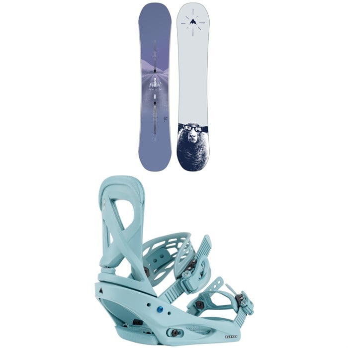 Burton - Yeasayer Flying V Snowboard + Scribe Snowboard Bindings - Women's 2024