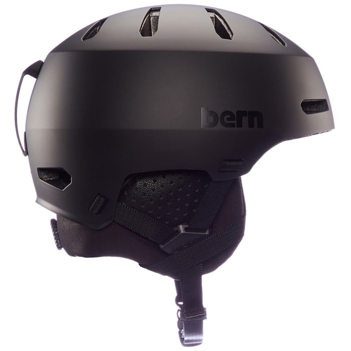 【新品】bern MACON2.0 HARD HAT ASIAN FIT BERN - Macon 2.0 Hard Hat (Matte Black Asian Fit) Helmet