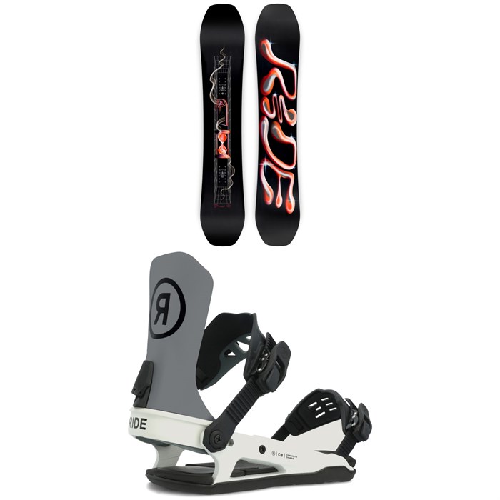 Ride - Shadowban Snowboard + C-8 Snowboard Bindings 2024