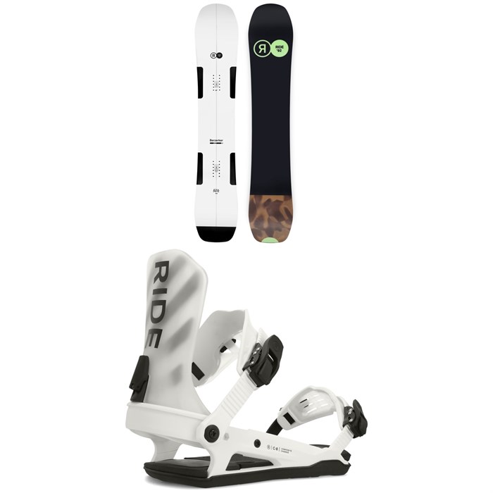 Ride - Berzerker Snowboard + C-8 Snowboard Bindings 2024
