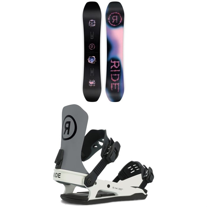 Ride - Algorythm Snowboard + C-8 Snowboard Bindings 2024