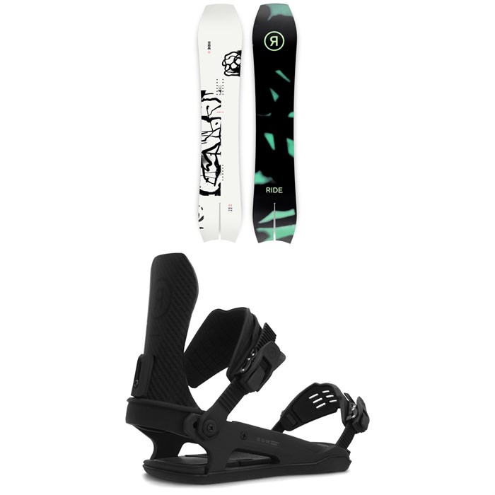 Ride - MTNpig Snowboard + C-10 Snowboard Bindings 2024
