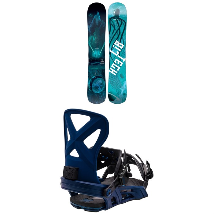 Lib Tech - Rasman C2X Snowboard + Bent Metal Cor-Pro Snowboard Bindings 2024