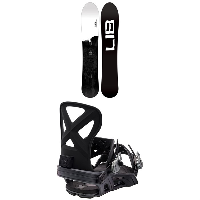 Lib Tech - Steely D C3 Snowboard + Bent Metal Cor-Pro Snowboard Bindings 2024