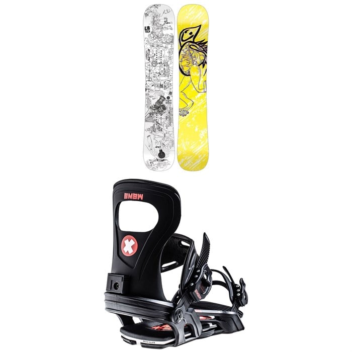 Lib Tech - Box Scratcher BTX Snowboard + Bent Metal Joint Snowboard Bindings 2024