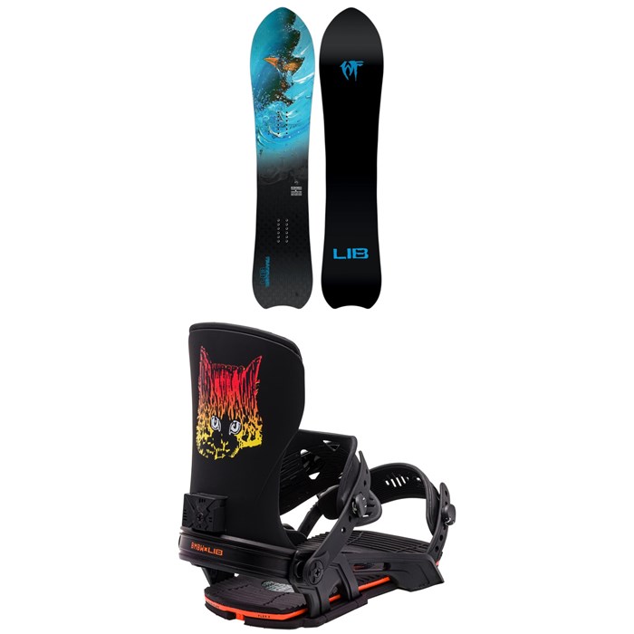 Lib Tech - Lib Tech MC Wayfinder II C2 Snowboard + Bent Metal Transfer Snowboard Bindings 2024