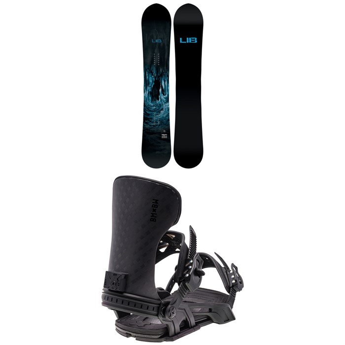 Lib Tech - Skunk Ape II C2X Snowboard + Bent Metal Solution Snowboard Bindings 2024