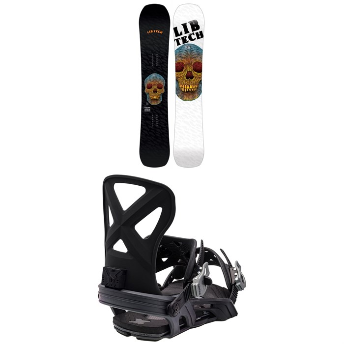 Lib Tech - EJack Knife HP C3 Snowboard + Bent Metal Cor-Pro Snowboard Bindings 2024