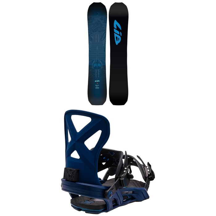 Lib Tech - T.Rice Golden Orca Snowboard + Bent Metal Cor-Pro Snowboard Bindings 2024