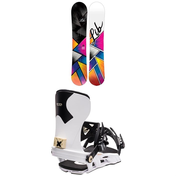Lib Tech - Cortado C2 Snowboard + Bent Metal Stylist Snowboard Bindings - Women's 2024