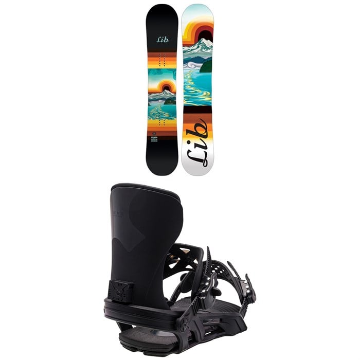 Lib Tech - Glider BTX Snowboard + Bent Metal Stylist Snowboard Bindings - Women's 2024