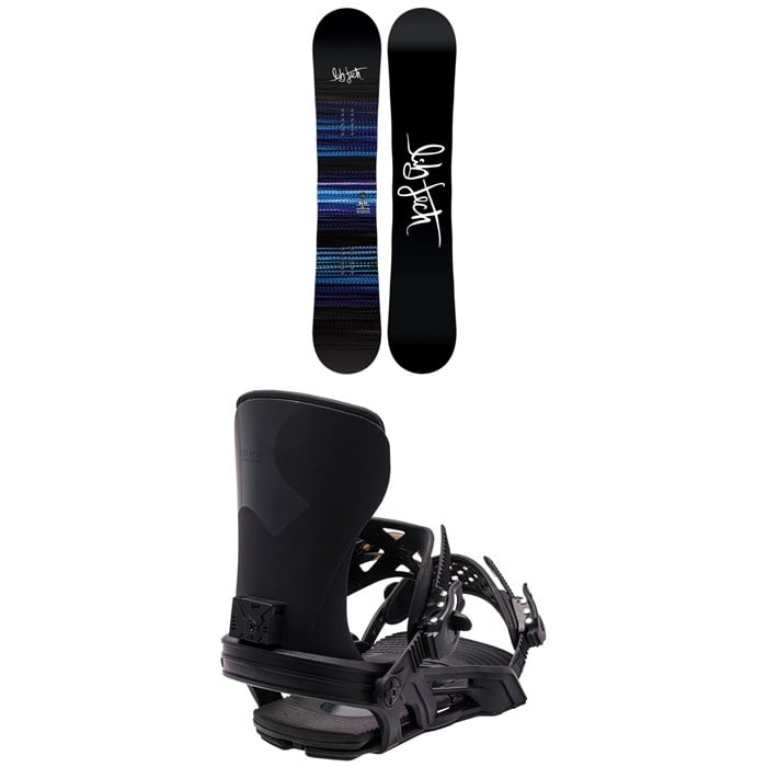 Lib Tech - No. 43 C2X Snowboard + Bent Metal Stylist Snowboard Bindings - Women's 2024