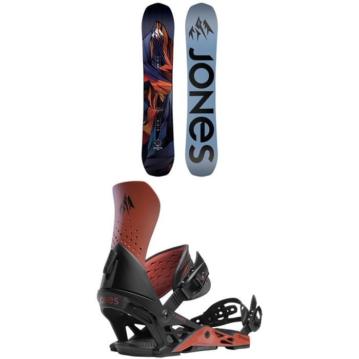 Jones - Frontier Snowboard + Orion Snowboard Bindings 2024