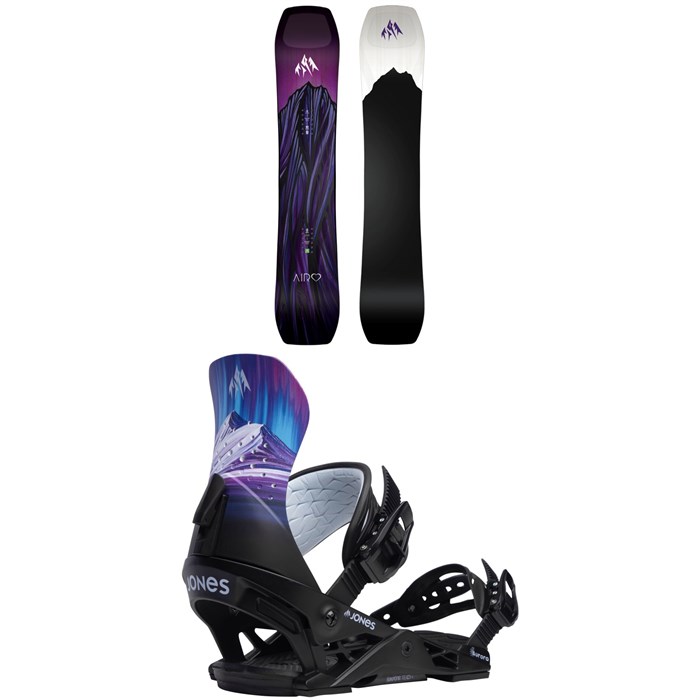 Jones - Airheart 2.0 Snowboard + Aurora Snowboard Bindings - Women's 2024