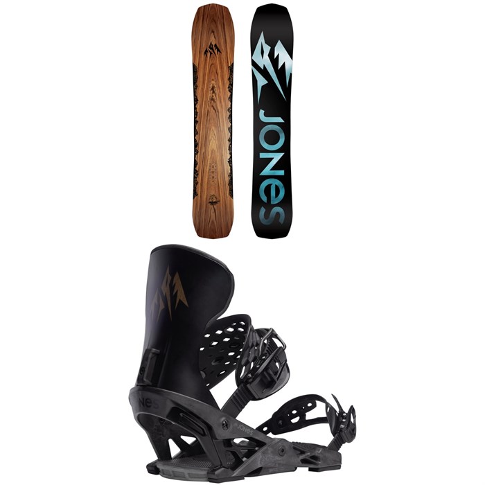 Jones - Flagship Snowboard + Apollo Snowboard Bindings 2024