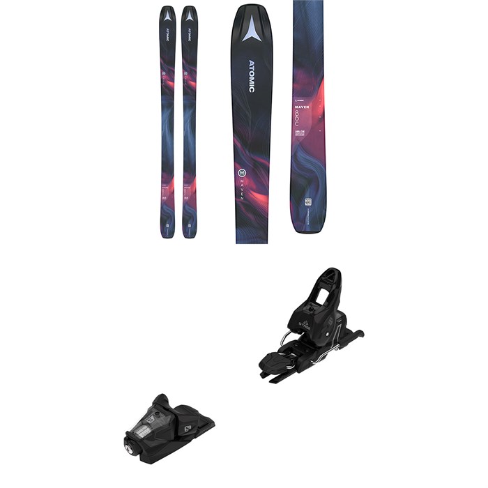 Atomic Atomic Maven 86 C Skis + Salomon Stage GW 11 Bindings Ski ...