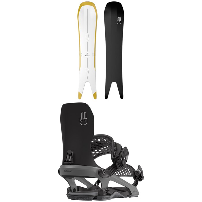 Bataleon - Bataleon Surfer Snowboard + Astro Fullwrap Snowboard Bindings 2024