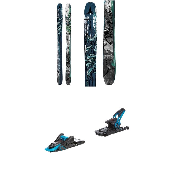 Atomic - Bent 100 Skis + Salomon S/Lab Shift MNC 13 Alpine Touring Ski Bindings 2024