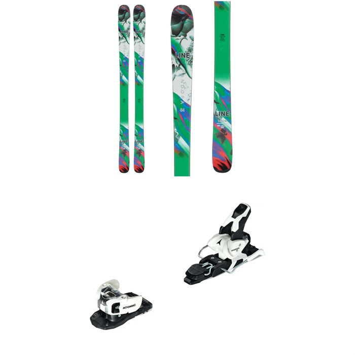 Line Skis - Pandora 84 Skis - Women's + Atomic Warden MNC 11 Ski Bindings 2024