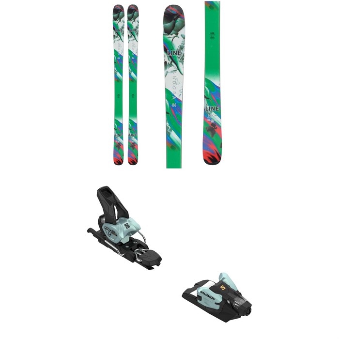 Line Skis - Pandora 84 Skis - Women's + Salomon Strive 12 GW Ski Bindings 2024