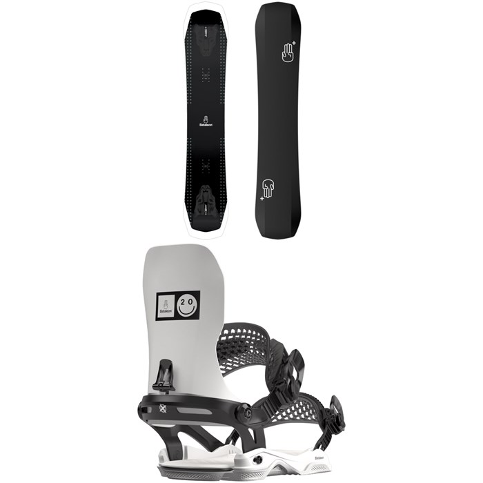 Bataleon - Bataleon Disaster + Snowboard + 20Y Asymwrap Snowboard Bindings 2024