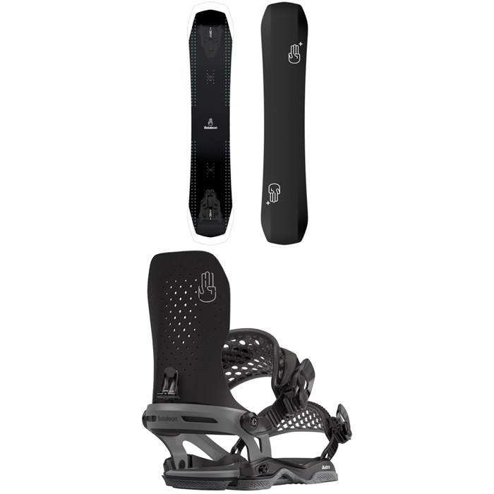 Bataleon - Bataleon Disaster + Snowboard + Astro Asymwrap Snowboard Bindings 2024