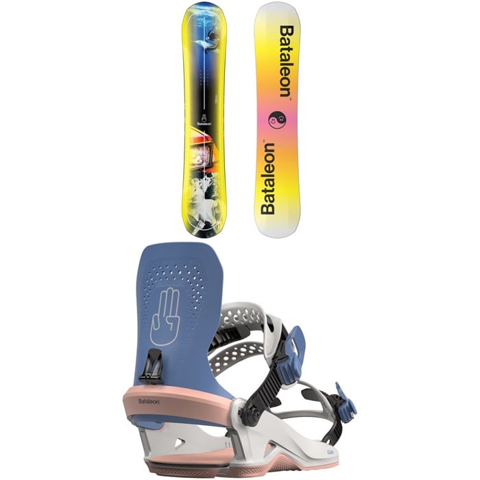 Bataleon - Distortia Snowboard + Gata Snowboard Bindings - Women's 2024