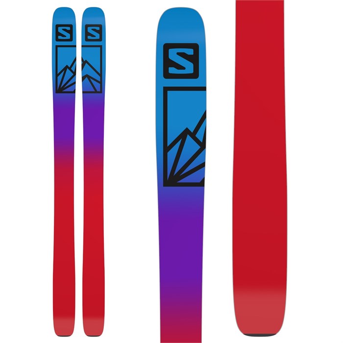 Salomon QST Blank Skis + Salomon Warden MNC 13 Demo Ski