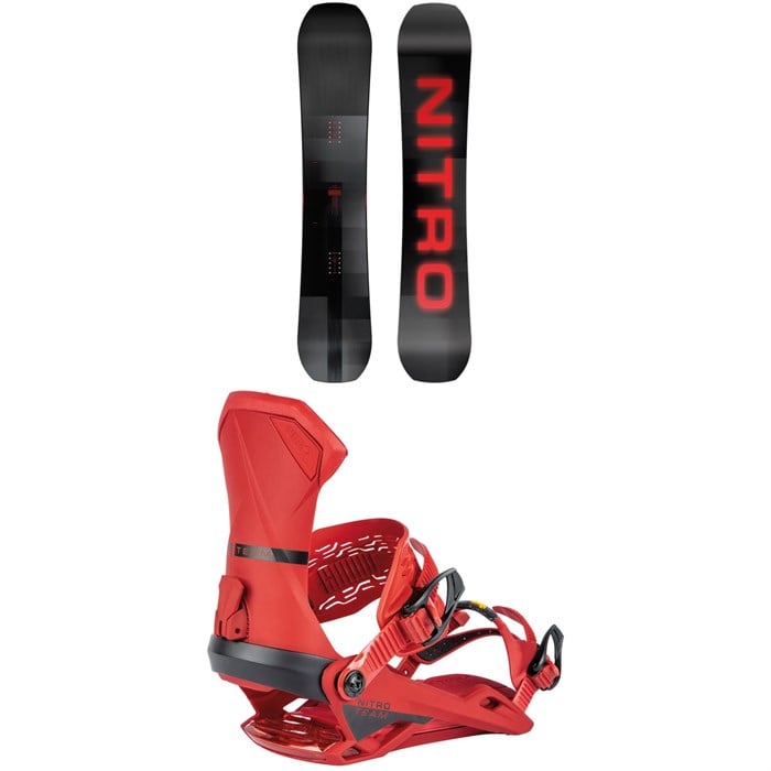 Nitro - Team Pro Snowboard + Team Snowboard Bindings 2024