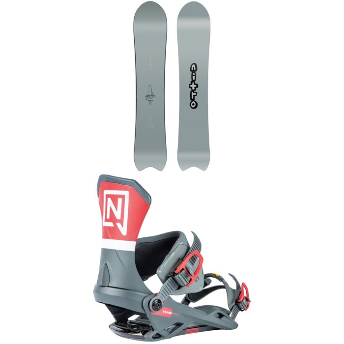 Nitro - Nitro Dinghy Snowboard + Team Pro Snowboard Bindings 2024