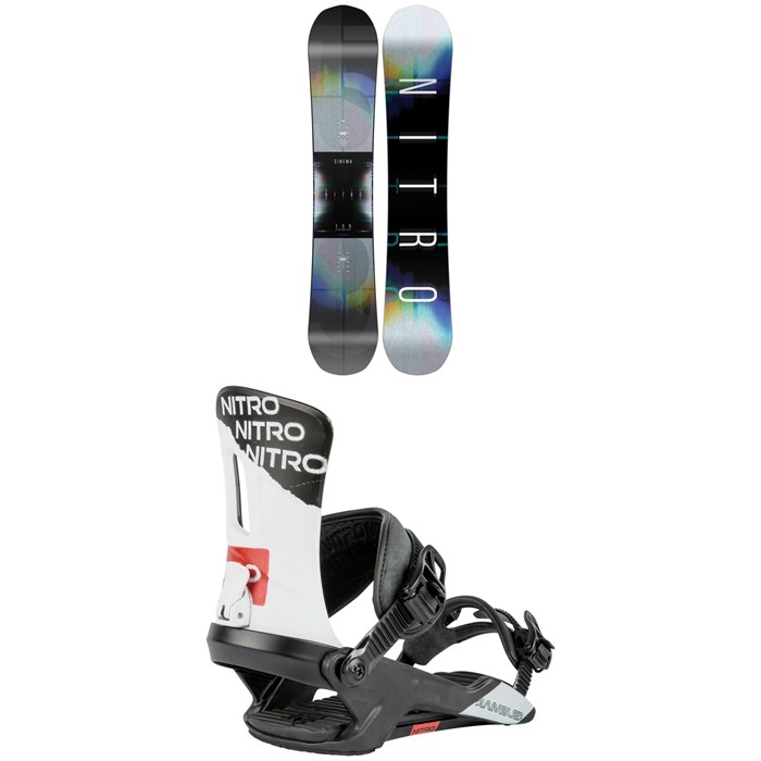 Nitro - Cinema Snowboard + Rambler Snowboard Bindings 2024