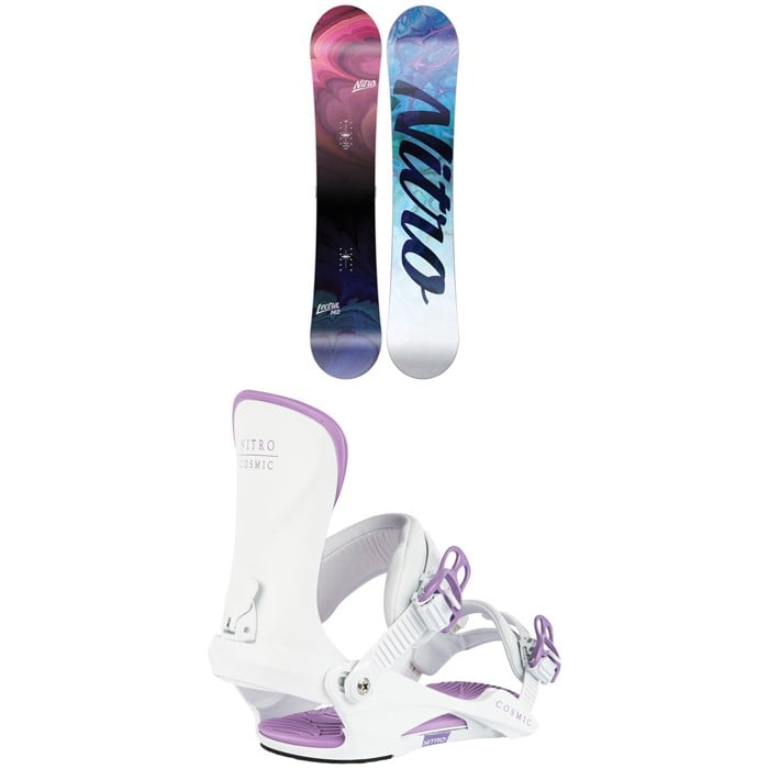 Nitro - Lectra Snowboard + Cosmic Snowboard Bindings - Women's 2024